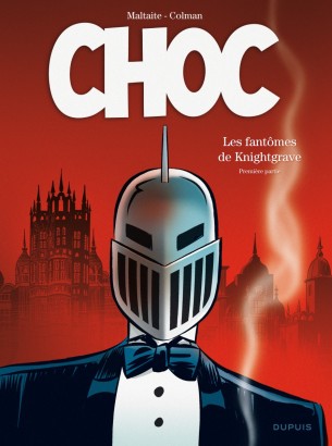 Choc 1ère partie Les fantômes de Knightgrave - Couverture